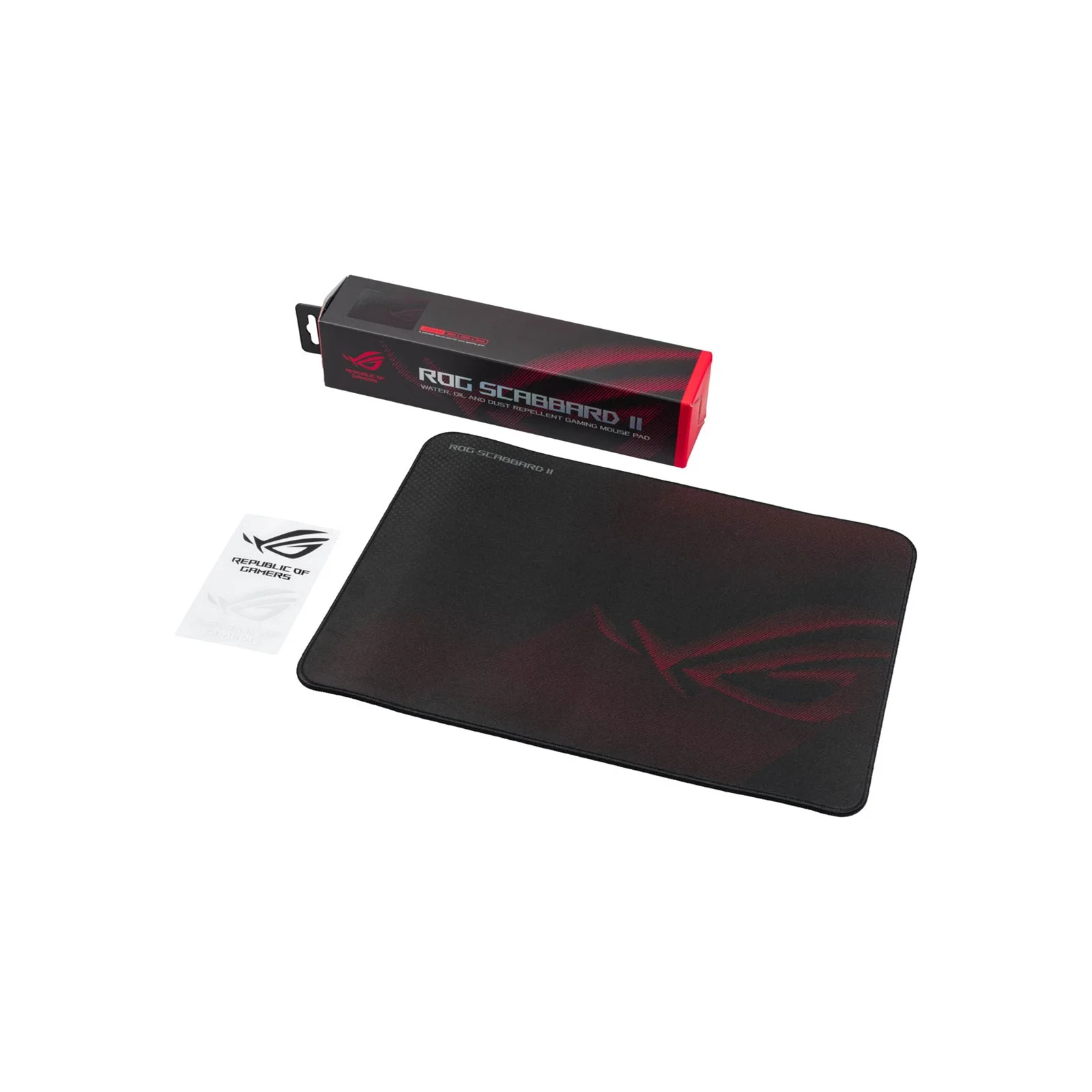 ASUS 90MP02H0-BPUA00 ASUS ROG SCABBARD II Medium Gaming Mouse Pad (Protective Nano-Coating) view 4