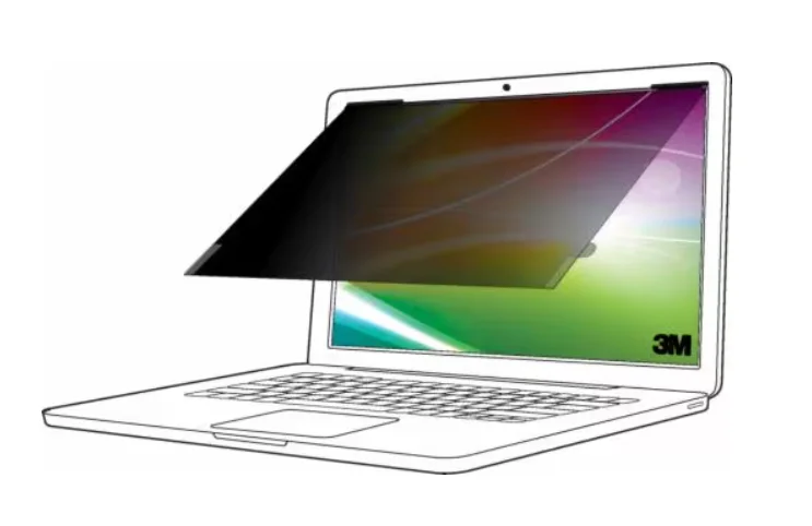 3M BPNAP005 BrtScn PF MBP 16 M1-M2 16 10 3M Anti-glare Privacy Screen Filter - For 40.6 cm (16") Widescreen LCD Notebook, 2 in 1 Notebook, MacBook Pro (Retina Display) - 16:10 - Blue Light Reduction view 2