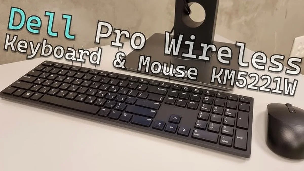 Dell KM5221W DELL PRO WIRELESS KEYBOARD AND MOUSE US ENGLISH - KM5221W