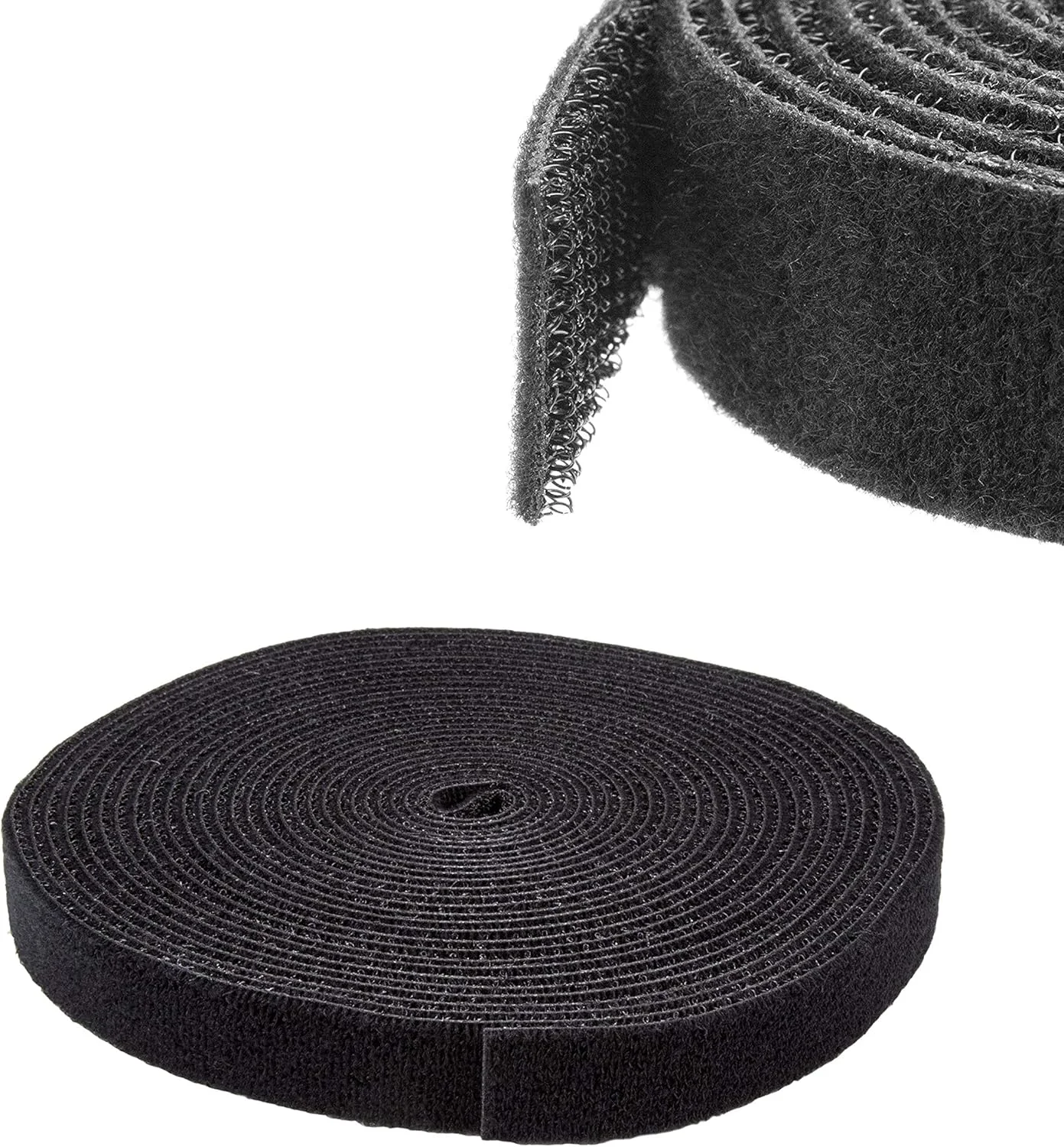 Startech.Com .OOK-AND-LOOP CABLE TIES - 25 FT. ROLL StarTech.com Hook-and-Loop Cable Management Tie - 25 ft. Roll - Black - Cut-to-Size Cable Wrap / Straps - Tie Strap - 7.6 m Length - Fabric