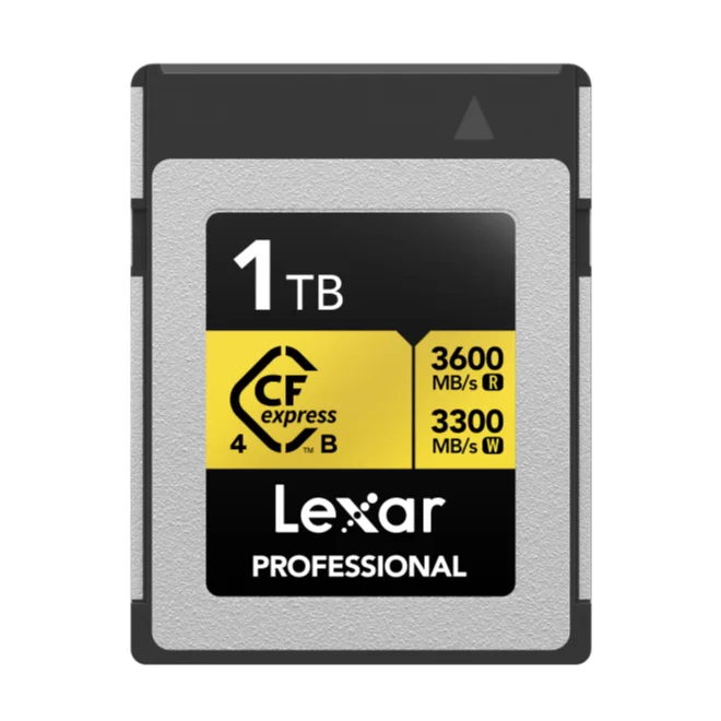 Lexar Professional GOLD CFexpress™ 4.0 Type B 1TB (3600MB/s)