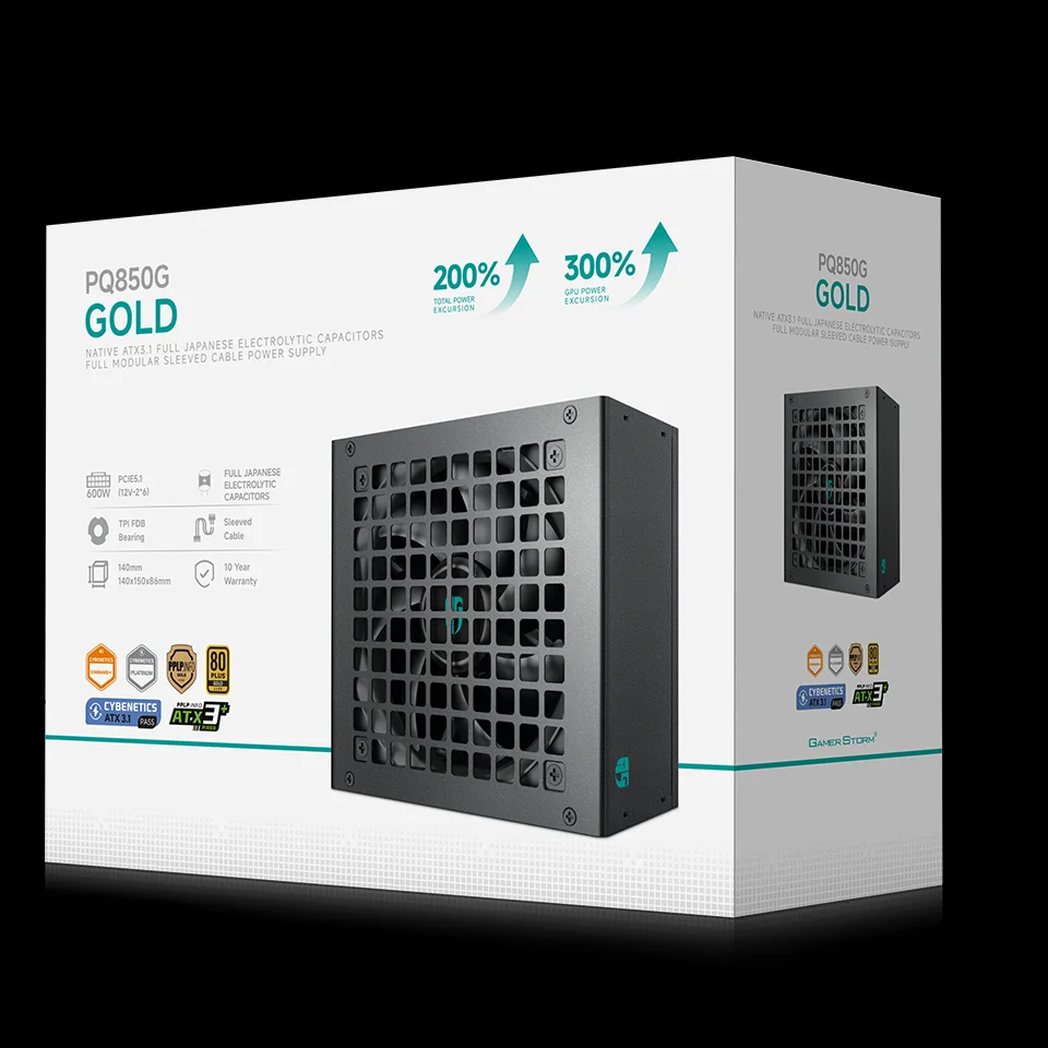 Deepcool Gamerstorm PQ850G 850W Platinum FM (ATX3.1+PCIe5.1)