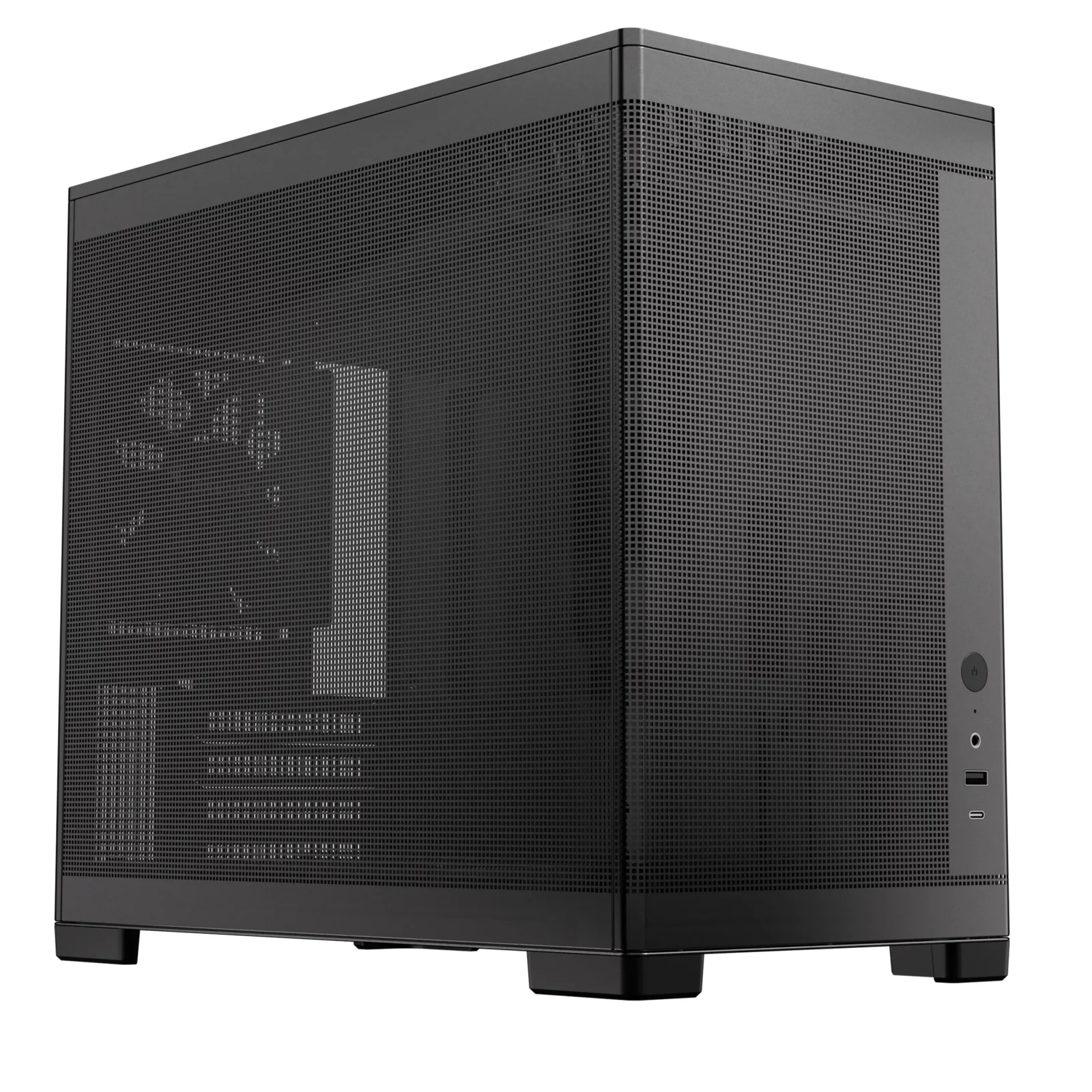OKINOS MiniArt 4 w/3 fans MATX- Black