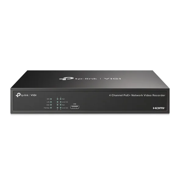 TP-Link VIGI NVR1004H-4P 4 Channel PoE+ Network view 3