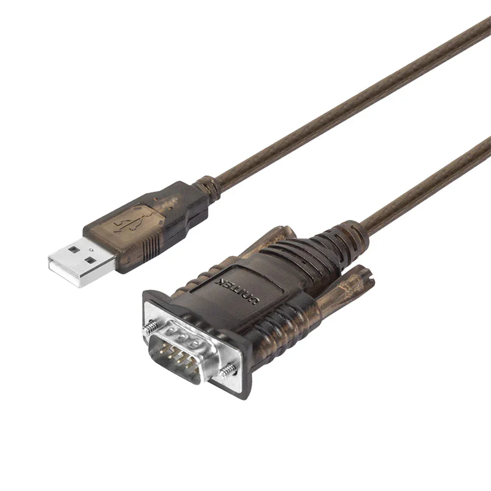 Unitek 1.5m USB2.0 to Serial (DB9M) Converter Unitek 1.50 m Serial/USB Data Transfer Cable - 1 - Cable for Printer, Modem - First End: 1 x USB 2.0 Type A - Male - Second End: 1 x 9-pin DB-9 RS-232 Serial - Male - 3 Mbit/s - Transparent