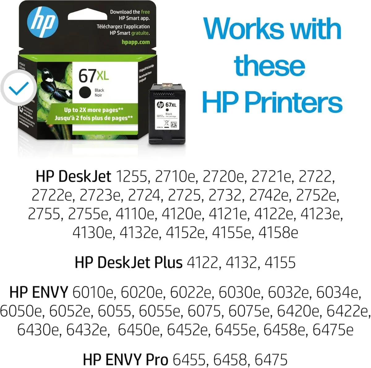 Hp 67XL BLACK ORIGINAL INK CARTRIDGE APJ HP 67XL Original Inkjet Ink Cartridge - Black Pack
