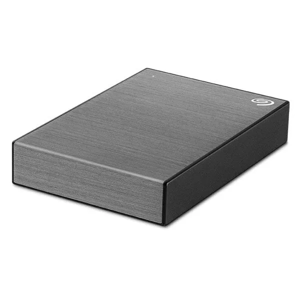 Seagate 4TB ONE TOUCH PORTABLE W RESCUE-GRY Seagate One Touch STKZ4000404 4 TB Portable Hard Drive - External - Space Gray - Notebook Device Supported - USB 3.0 view 2